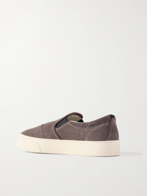 Lister Suede Slip-On Sneakers - BK Lister Suede Slip-On Sneakers - BK