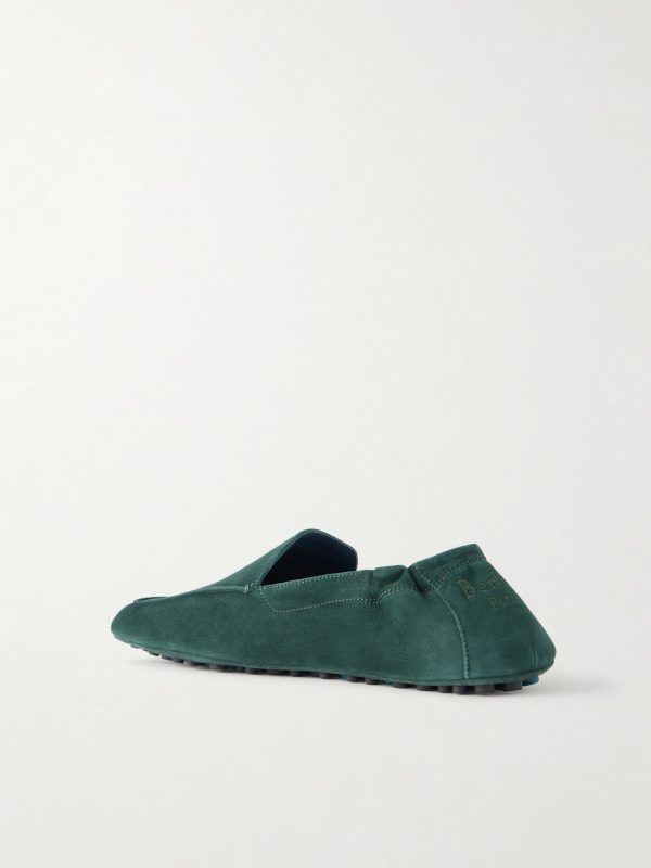 Far Niente Suede Driving Shoes - BK