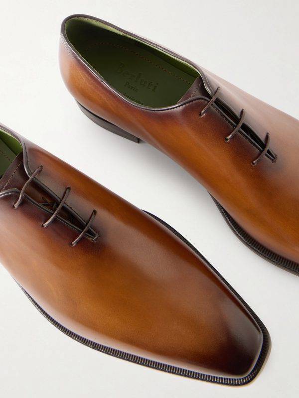 Alessandro Demesure Leather Oxford Shoes - CU
