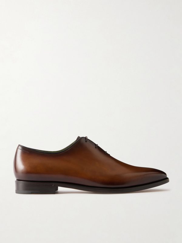 Alessandro Demesure Leather Oxford Shoes