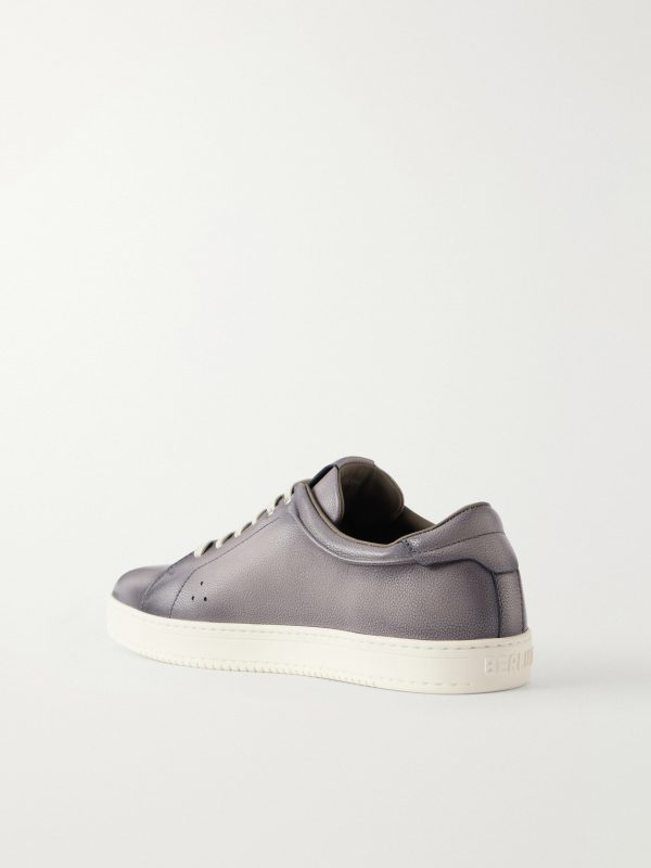 Playtime Full-Grain Venezia Leather Sneakers - BK Playtime Full-Grain Venezia Leather Sneakers - BK