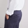 Straight-Leg Linen-Twill Trousers - CU