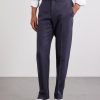Straight-Leg Linen-Twill Trousers - FR