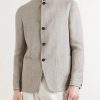 Textured-Linen Jacket - FR Textured-Linen Jacket - FR