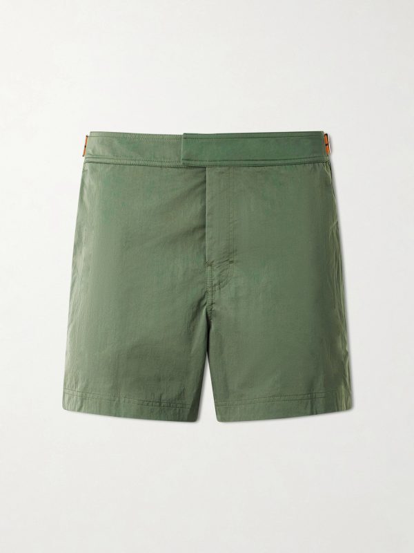 Rio Straight-Leg Mid-Length Swim Shorts Rio Straight-Leg Mid-Length Swim Shorts