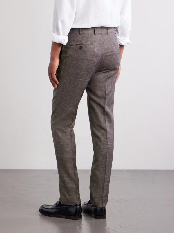 Straight-Leg Price of Wales Checked Wool, Silk and Linen-Blend Suit Trousers - BK Straight-Leg Price of Wales Checked Wool, Silk and Linen-Blend Suit Trousers - BK