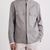 Linen-Gabardine Overshirt - FR Linen-Gabardine Overshirt - FR