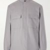 Linen-Gabardine Overshirt Linen-Gabardine Overshirt