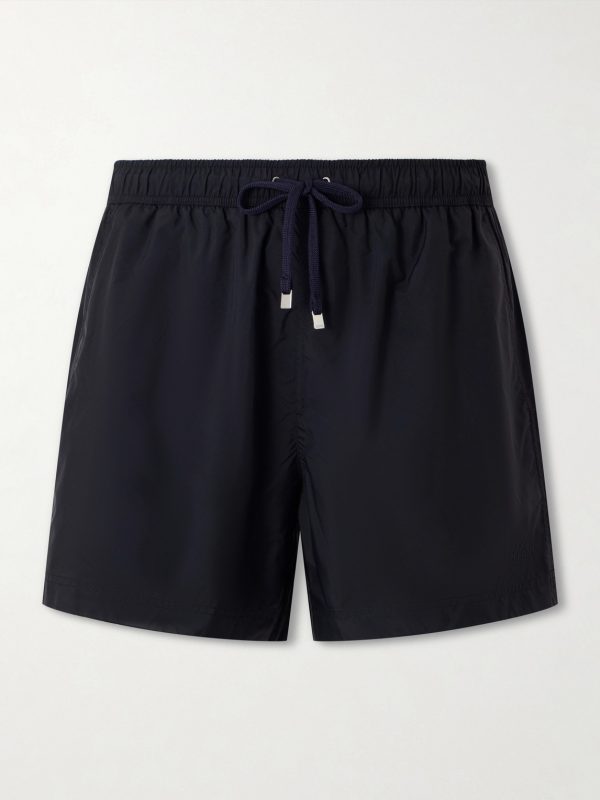 Straight-Leg Mid-Length Swim Shorts Straight-Leg Mid-Length Swim Shorts