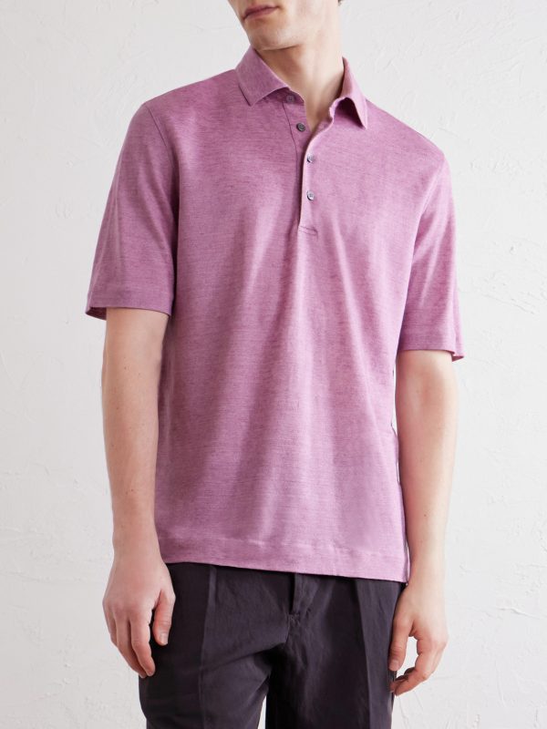 Oasi Linen Polo Shirt - FR