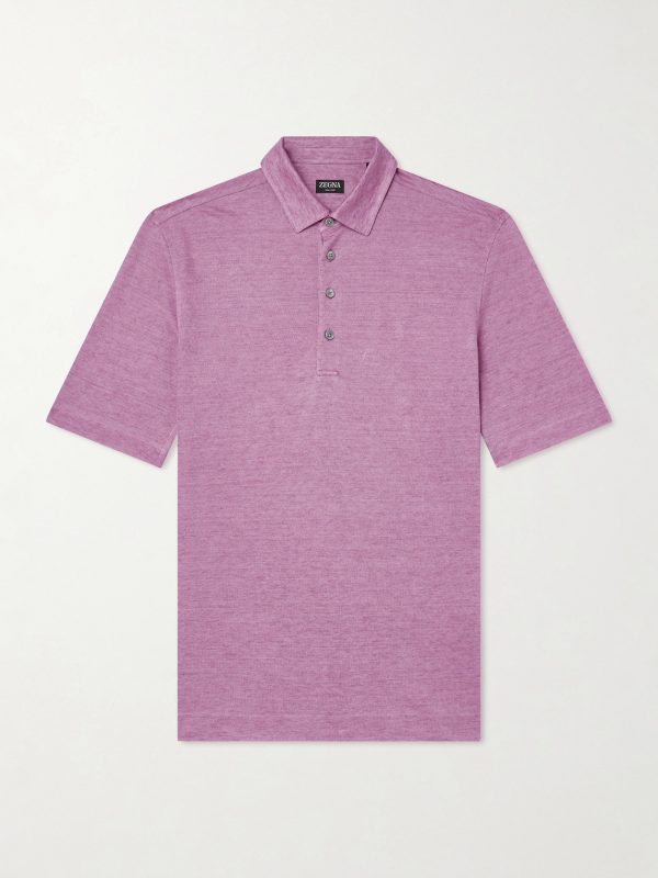 Oasi Linen Polo Shirt