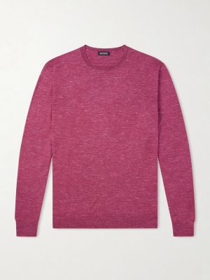 Silk, Cashmere and Linen-Blend Sweater Silk, Cashmere and Linen-Blend Sweater