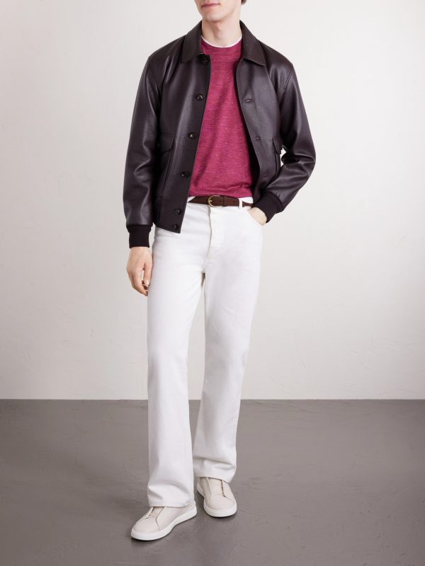 Silk, Cashmere and Linen-Blend Sweater - OU