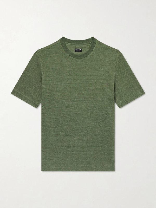 Oasi Knitted Linen T-Shirt Oasi Knitted Linen T-Shirt
