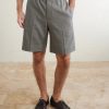 Oasi Straight-Leg Linen Shorts - FR Oasi Straight-Leg Linen Shorts - FR