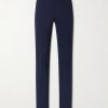 Straight-Leg Wool, Silk and Linen-Blend Seersucker Trousers Straight-Leg Wool, Silk and Linen-Blend Seersucker Trousers
