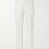 Straight-Leg Linen-Twill Trousers