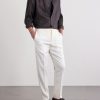 Straight-Leg Linen-Twill Trousers - OU