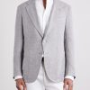 Linen, Wool and Silk-Blend Suit Jacket - FR Linen, Wool and Silk-Blend Suit Jacket - FR