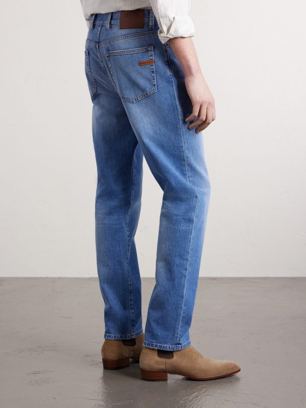 Vintage House Straight-Leg Jeans - BK