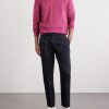 Straight-Leg Pleated Cotton and Linen-Blend Trousers - OU