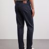 Straight-Leg Linen and Cotton-Blend Jeans - BK Straight-Leg Linen and Cotton-Blend Jeans - BK