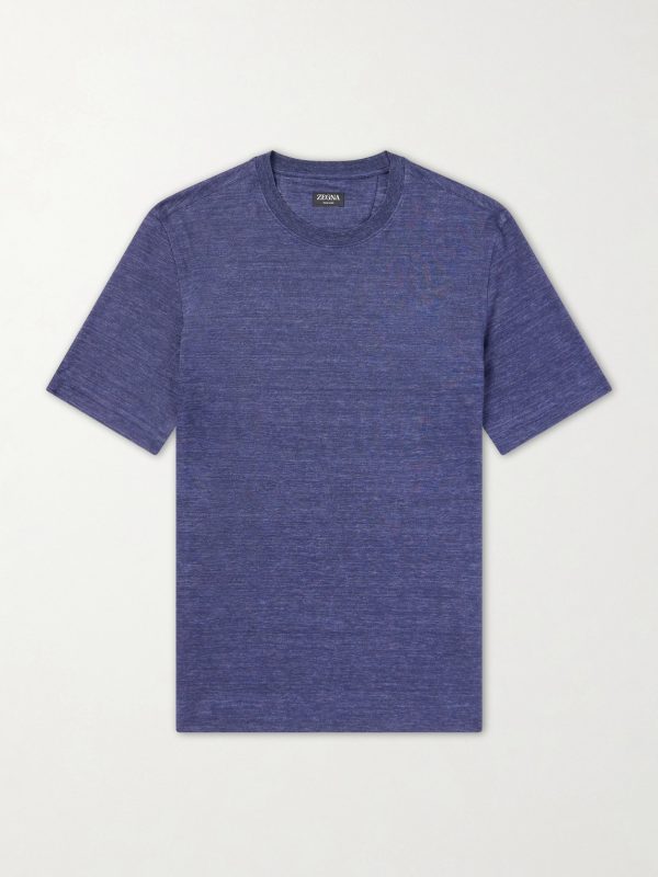 Oasi Knitted Linen T-Shirt Oasi Knitted Linen T-Shirt