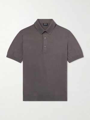 Slim-Fit Cotton Polo Shirt Slim-Fit Cotton Polo Shirt