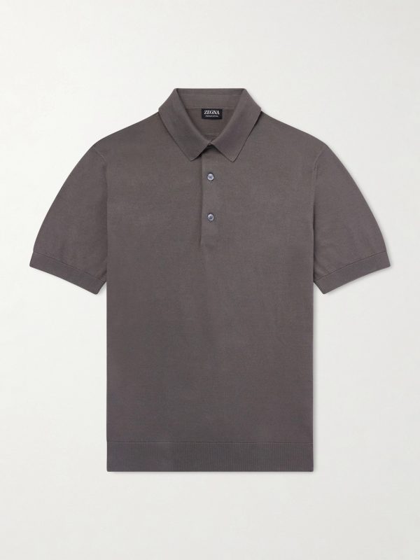 Slim-Fit Cotton Polo Shirt Slim-Fit Cotton Polo Shirt