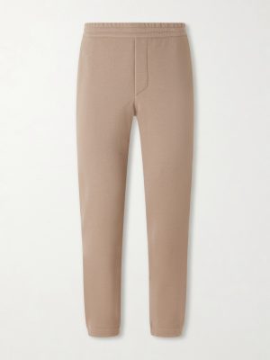Straight-Leg Honeycomb-Knit Cotton, Wool and Silk-Blend Sweatpants