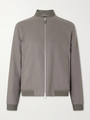 Oasi Linen Bomber Jacket Oasi Linen Bomber Jacket