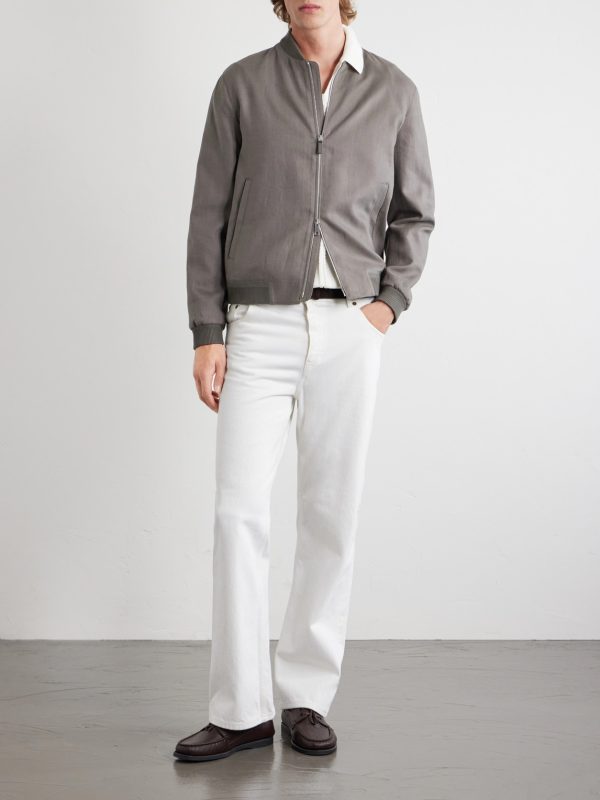 Oasi Linen Bomber Jacket - OU