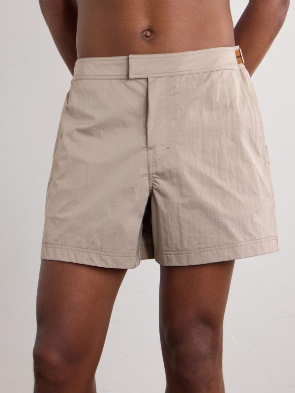 Rio Straight-Leg Mid-Length Swim Shorts - OU Rio Straight-Leg Mid-Length Swim Shorts - OU