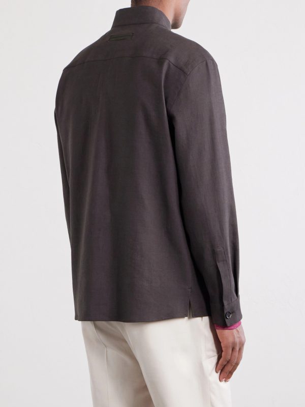 Linen Jacket - BK Linen Jacket - BK