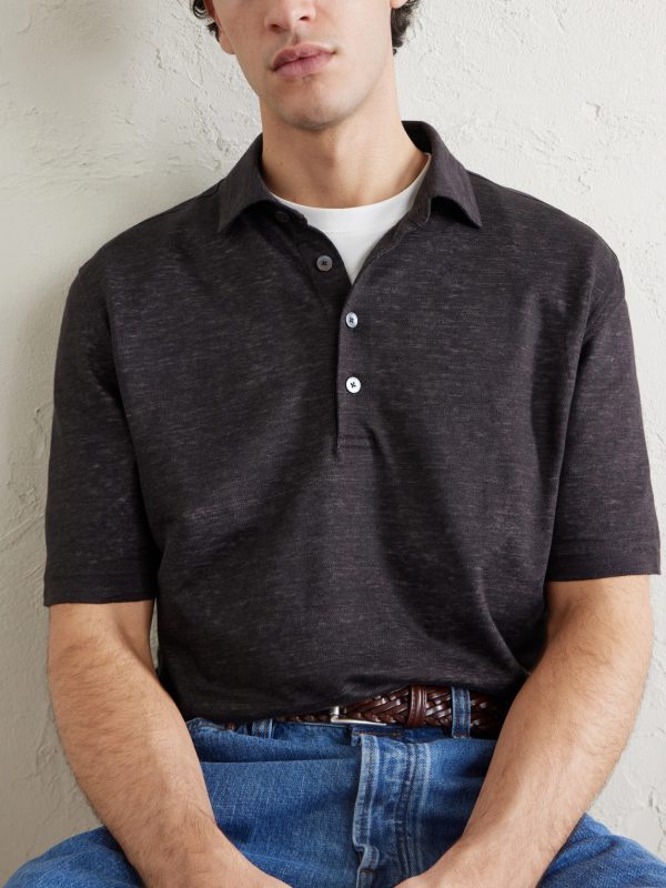 Oasi Linen Polo Shirt - CU Oasi Linen Polo Shirt - CU