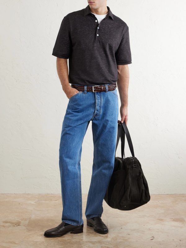 Oasi Linen Polo Shirt - OU Oasi Linen Polo Shirt - OU