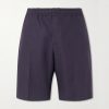 Oasi Straight-Leg Linen Shorts