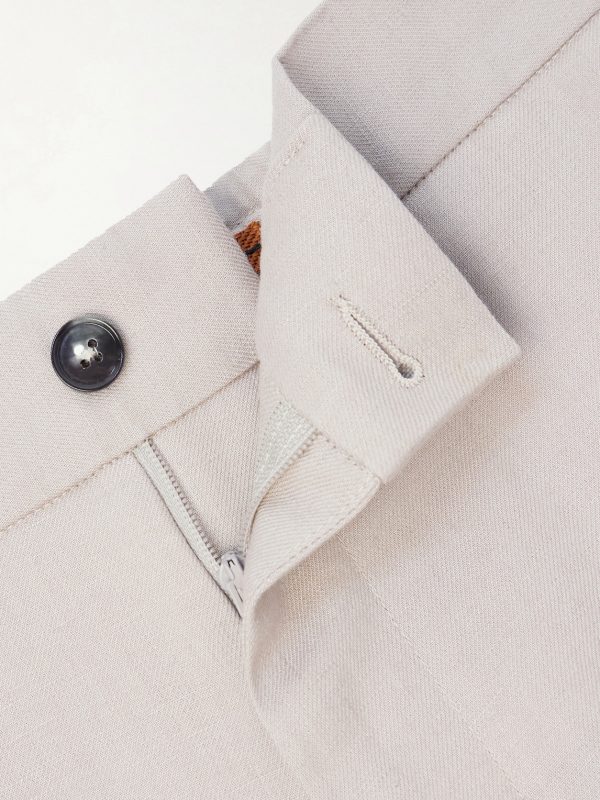 Straight-Leg Linen Trousers - E1 Straight-Leg Linen Trousers - E1