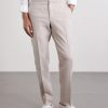 Straight-Leg Linen Trousers - FR Straight-Leg Linen Trousers - FR