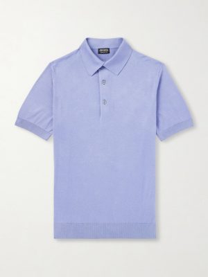 Slim-Fit Cotton Polo Shirt Slim-Fit Cotton Polo Shirt