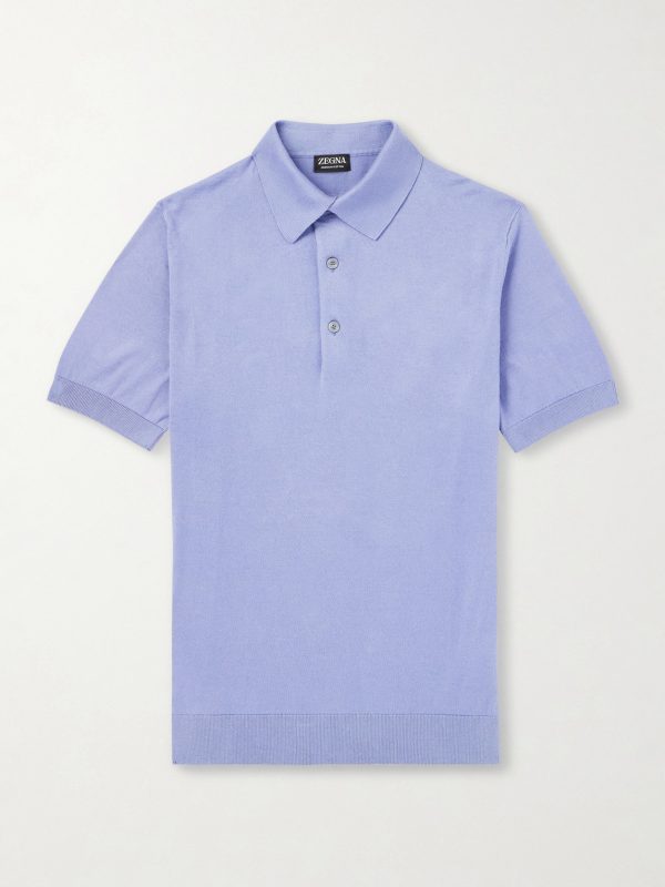 Slim-Fit Cotton Polo Shirt
