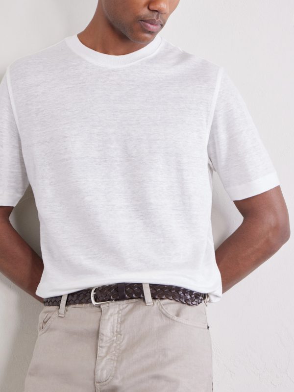 Oasi Knitted Linen T-Shirt - CU Oasi Knitted Linen T-Shirt - CU