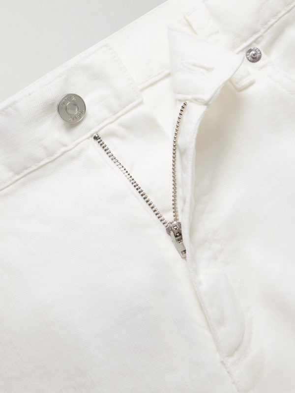 Straight-Leg Linen and Cotton-Blend Trousers - CU