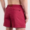 Straight-Leg Mid-Length Swim Shorts - BK Straight-Leg Mid-Length Swim Shorts - BK