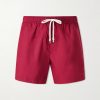 Straight-Leg Mid-Length Swim Shorts Straight-Leg Mid-Length Swim Shorts