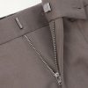 Pleated Cotton and Linen-Blend Trousers - E1