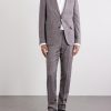Prince of Wales Checked Wool, Silk and Linen-Blend Suit Jacket - OU Prince of Wales Checked Wool, Silk and Linen-Blend Suit Jacket - OU