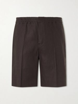 Oasi Straight-Leg Linen Shorts Oasi Straight-Leg Linen Shorts