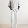 Striped Silk Shirt - OU