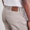 Straight-Leg Linen and Cotton-Blend Jeans - CU Straight-Leg Linen and Cotton-Blend Jeans - CU